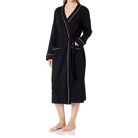 Amazon Essentials Women's Lightweight Waffle Full-Length Robe size XL - Picture 1 of 3